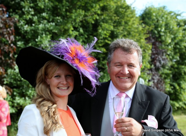 A Yorkshire rose and an AGA man!
