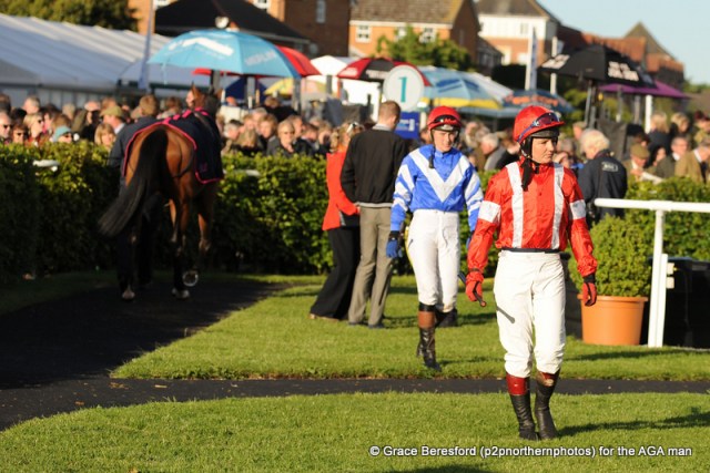 Here come the girls...