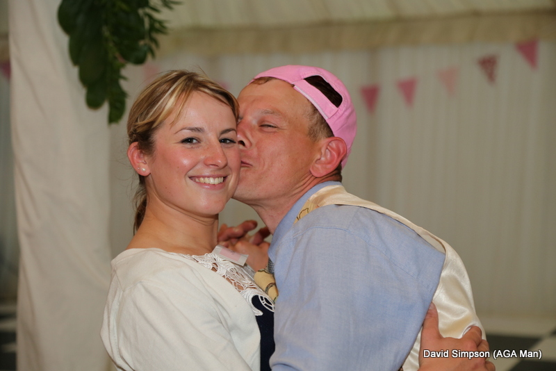 Dickie didn't leave the dance floor all night, he's some mover!