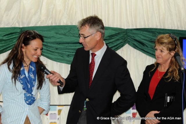 While Jane was winning the race, Hannah was winning another AGA! Yes, for the second year running, Hannah Lewis won the AGA Championship for lady riders!