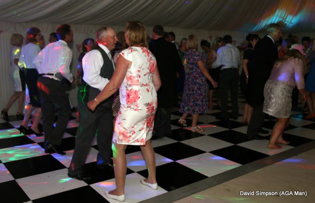 Action from the dance floor!