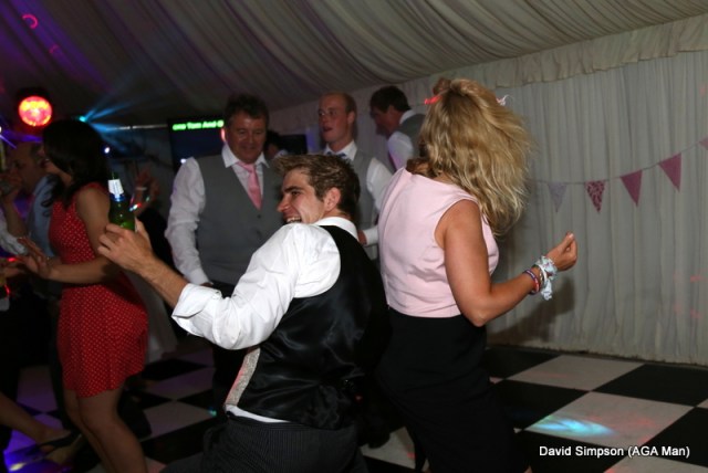 And she's back on the dance floor!