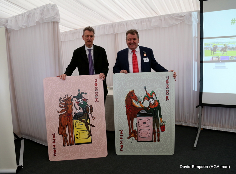 A few years again I was sat in this chap's office and he told me to become the AGA man...