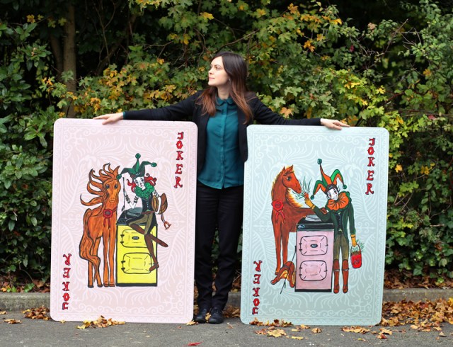 The (very talented) face behind the jokers!