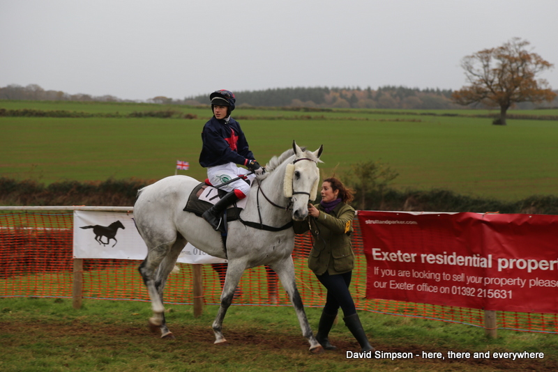 My first sight of this partnership on a point-to-point racecourse, the mighty Argentato and Jordan Nailor