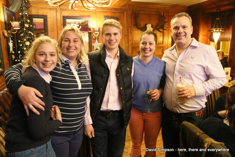 Celebrations continued in the pub with the Nailor family and the happy trainer (Claire Hart)